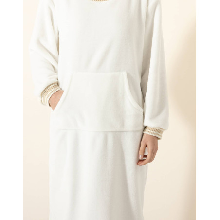 Robe YOGI 340 Ecru | Le Chat