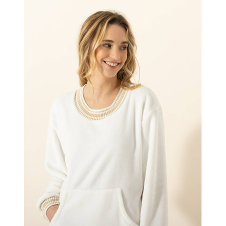 Robe YOGI 340 Ecru | Le Chat