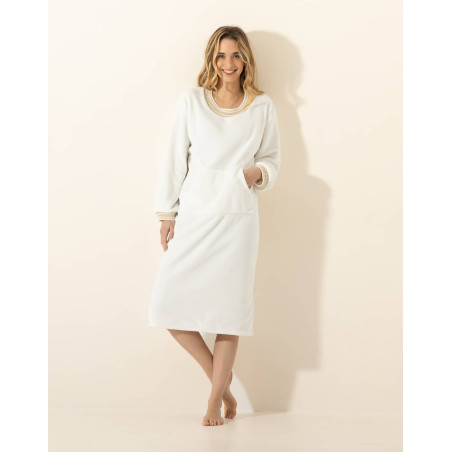 Robe YOGI 340 Ecru | Le Chat