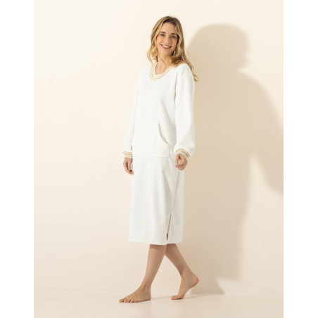 Robe YOGI 340 Ecru | Le Chat