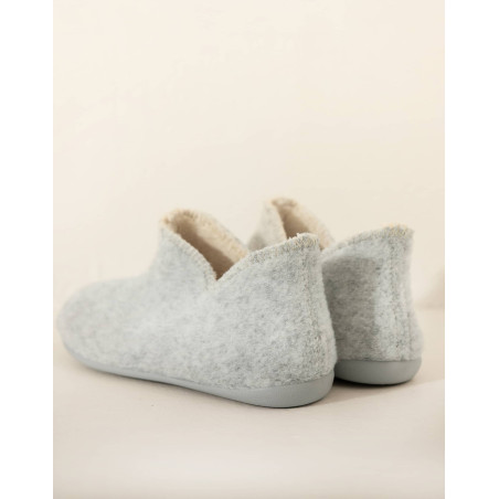 Chaussons en feutre LA SUITE Gris | Le Chat