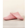 Mules en feutre LA SUITE Rose