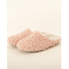 Mules en bouclette LA SUITE Rose