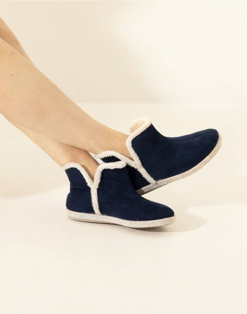 Bottines en suédine LASUITE 396E Marine