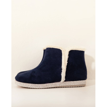 Bottines en suédine LASUITE 396E Marine | Le Chat
