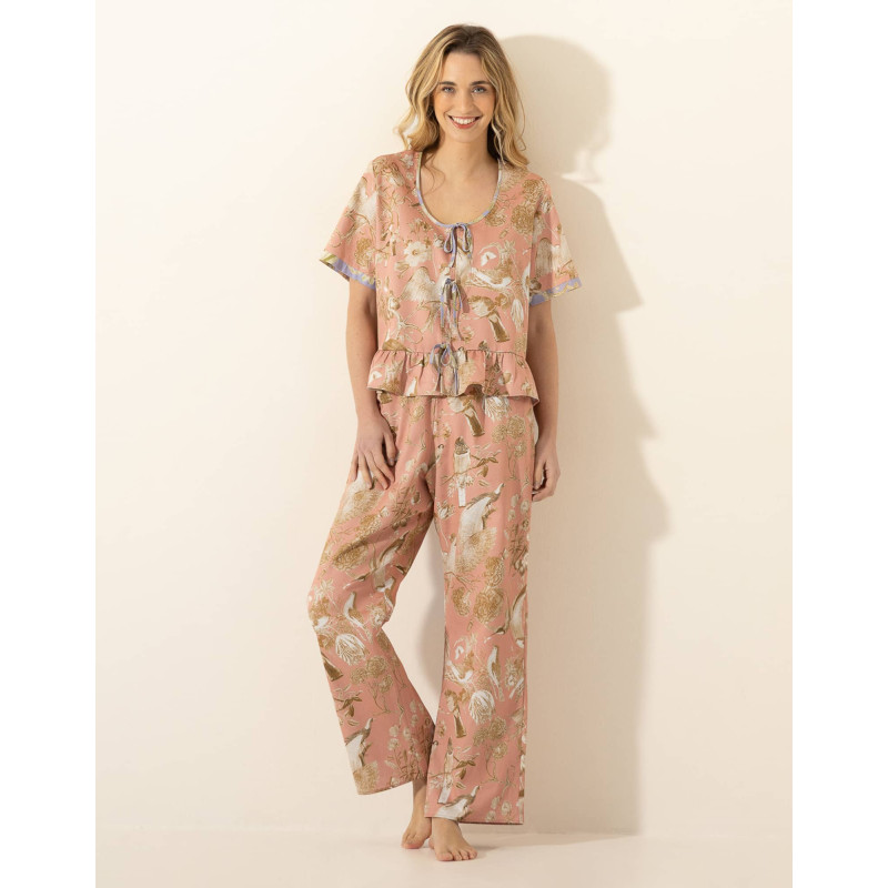 Cotton pyjamas LASUITE 316 Multicolour | Le Chat