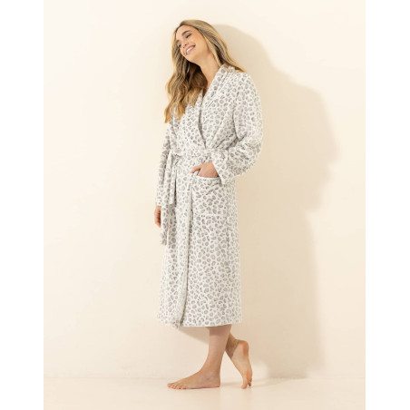 Dressing gown LA SUITE Grey | Le Chat