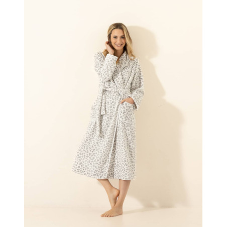 Dressing gown LA SUITE Grey | Le Chat