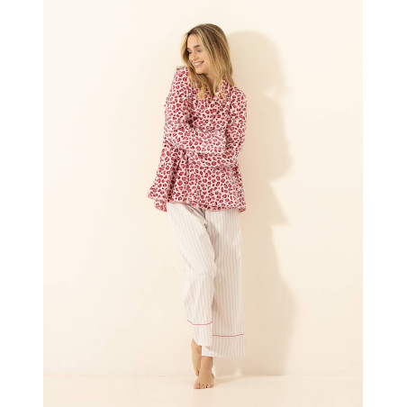 Cotton pyjamas LASUITE 326 Pink | Le Chat