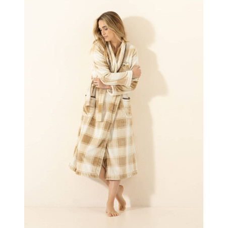 Peignoir LA SUITE Beige | Le Chat