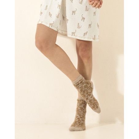 Chaussettes en polyamide LASUITE 393 Beige | Le Chat