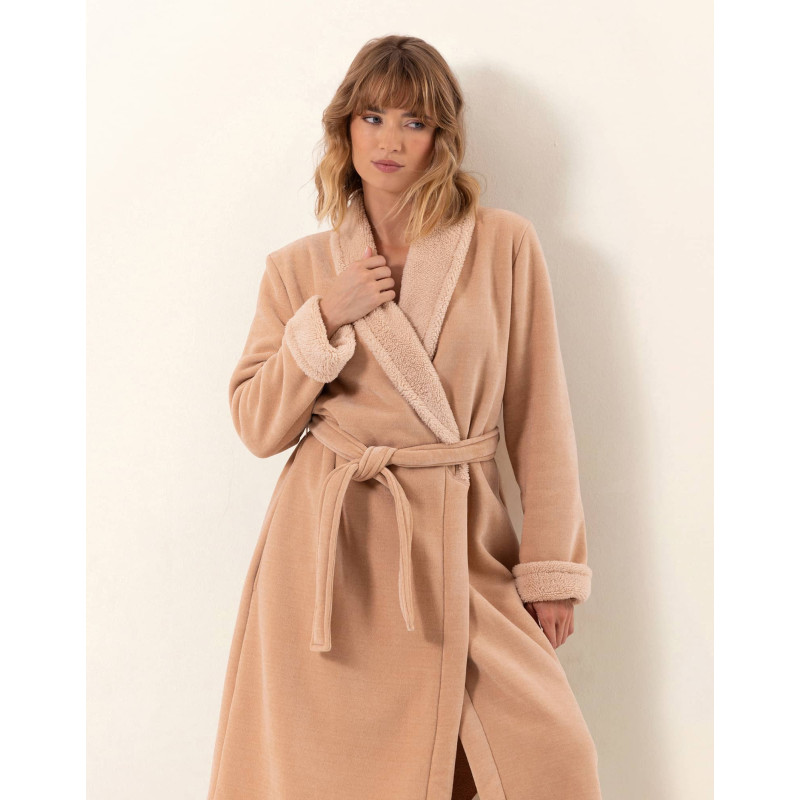 Dressing gown ASTREE Beige