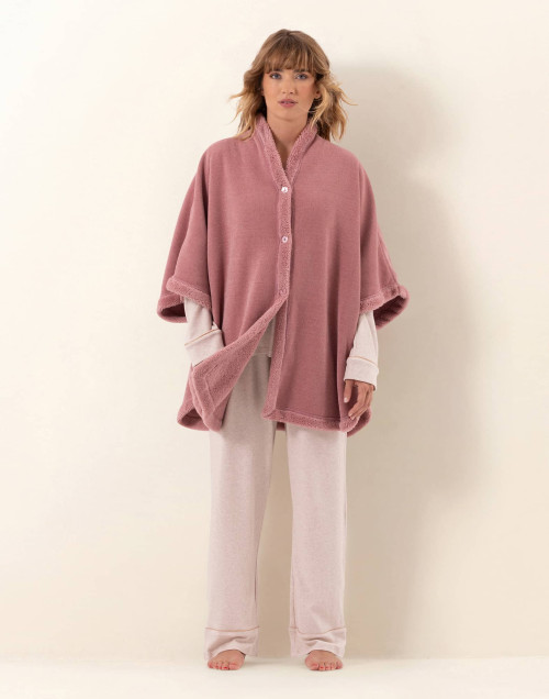Poncho ASTREE Pink