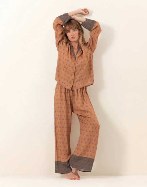 Viscose pyjamas JAIPUR Gold