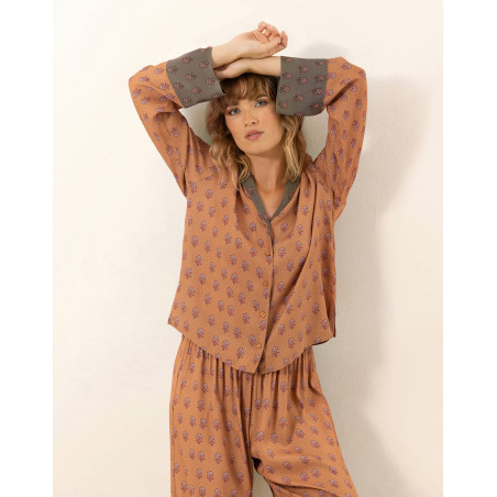 Viscose pyjamas JAIPUR Gold