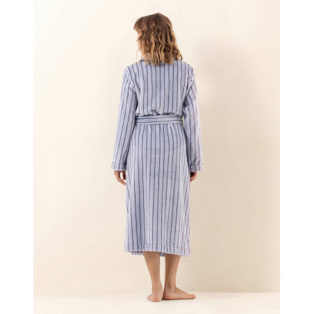 Dressing gown LA SUITE Sky Blue | Le Chat
