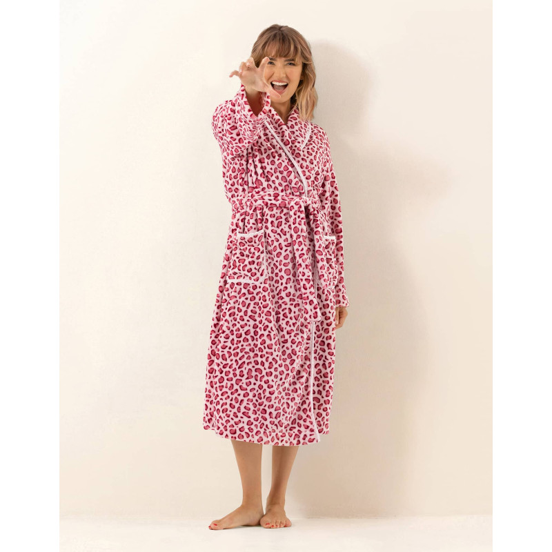 Dressing gown LA SUITE Pink | Le Chat