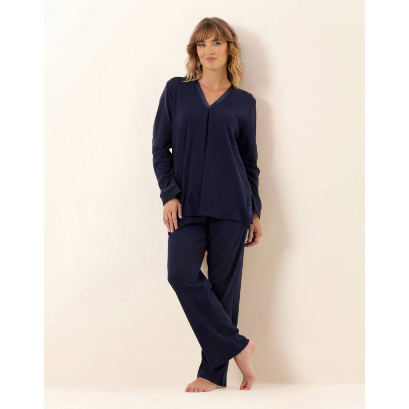Pyjama en coton PHILO Marine