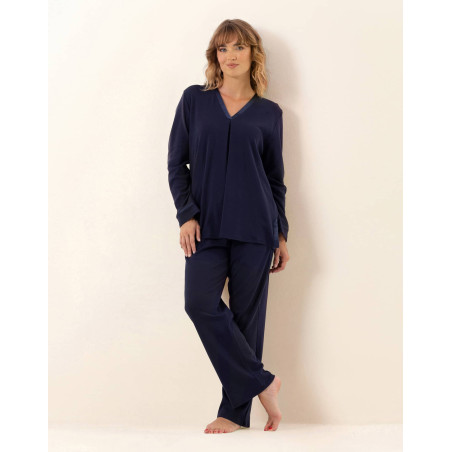 Pyjama en coton PHILO Marine