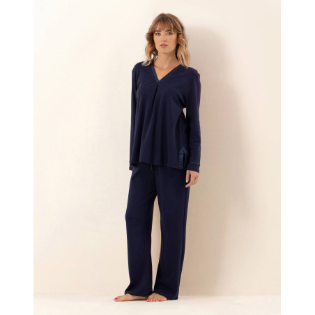 Pyjama en coton PHILO Marine