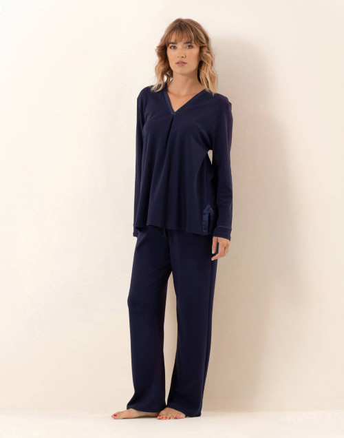 Pyjama en coton PHILO Marine