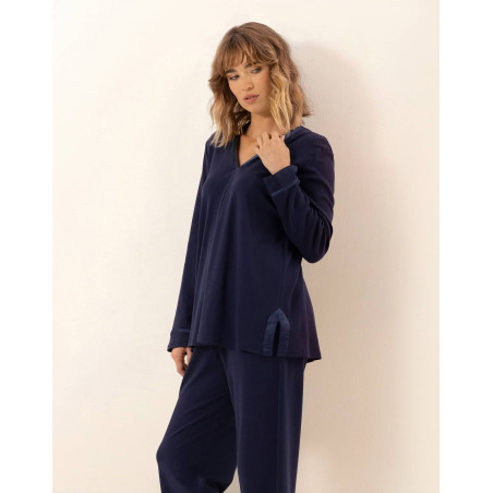 Cotton pyjamas PHILO Navy