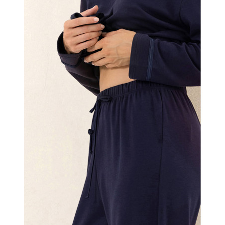 Pyjama en coton PHILO Marine