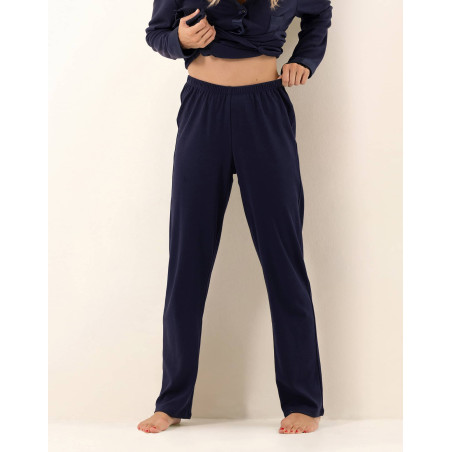 Button-up cotton pyjamas PHILO Navy