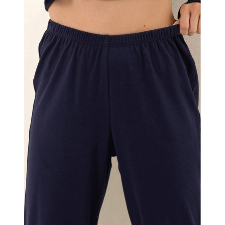 Button-up cotton pyjamas PHILO Navy