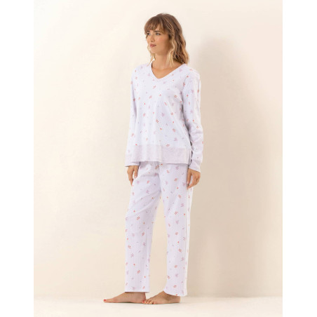 Pyjama en coton SONGE Ciel
