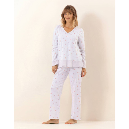 Pyjama en coton SONGE Ciel