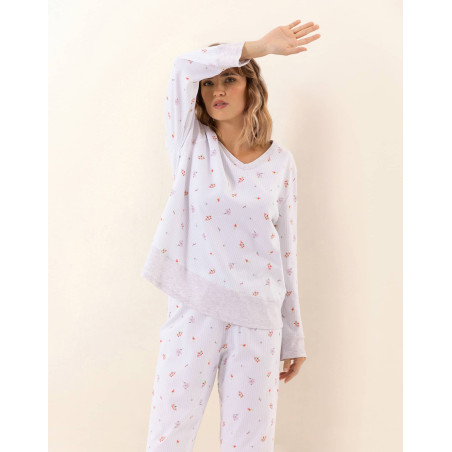 Pyjama en coton SONGE Ciel
