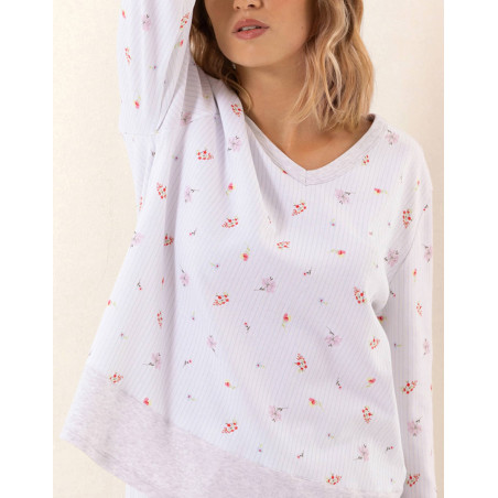 Pyjama en coton SONGE Ciel