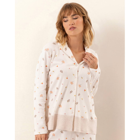 Cotton pyjamas SONGE Beige