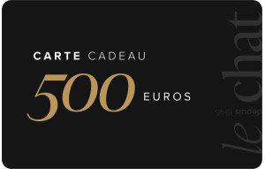 
			                        			CARTE CADEAU DE 500 € 